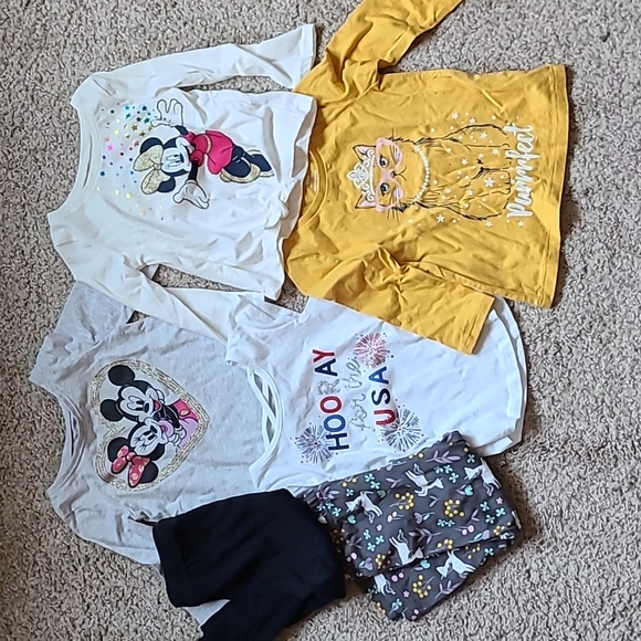 jumping beans Shirts & Tops Bundle Of Baby Girl Clothing Pants And